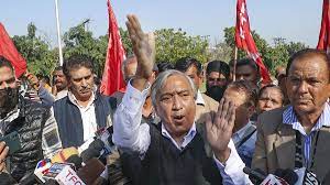 Tarigami leads CITU protest against govt’s “anti-people policies”