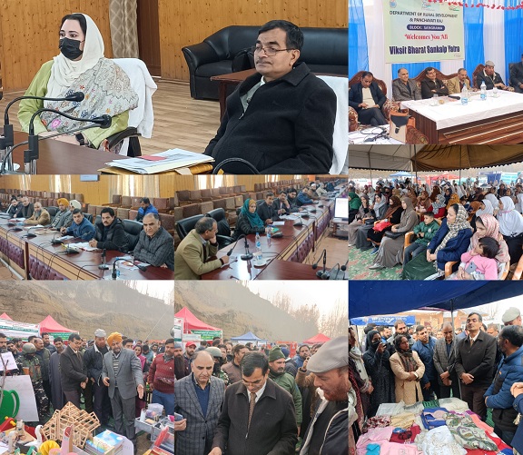 Viksit Bharat Sankalp Yatra: Central Prabhari Officer, DC finalize arrangements at Baramulla