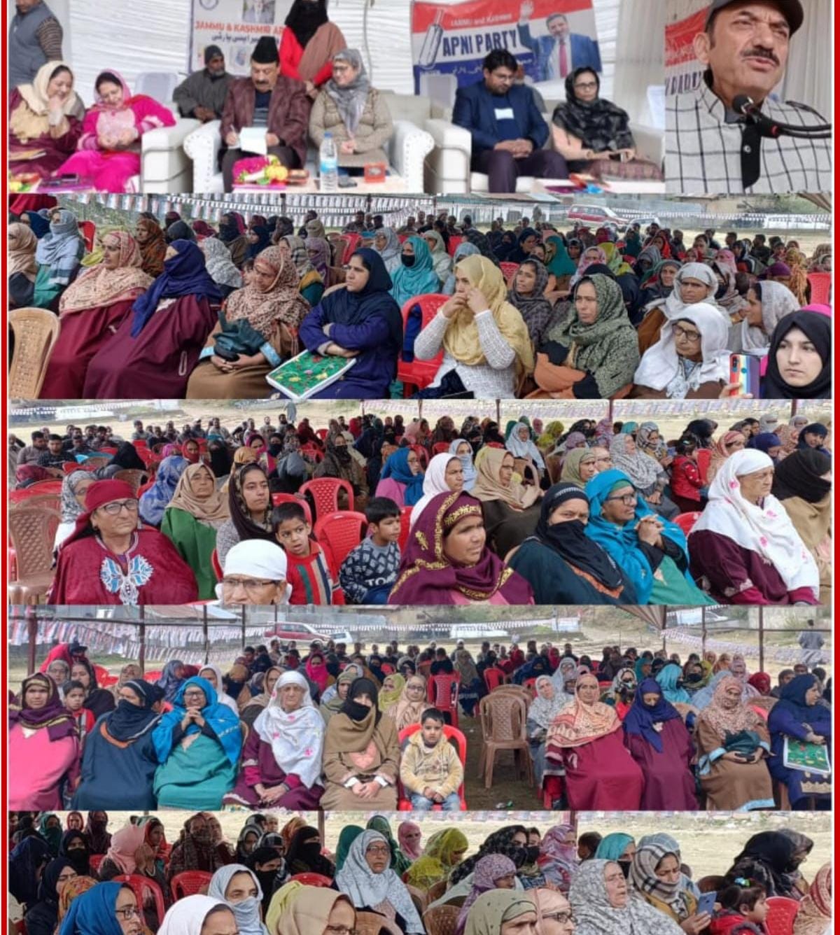 Apni Party’s women’s wing enhances its public outreach