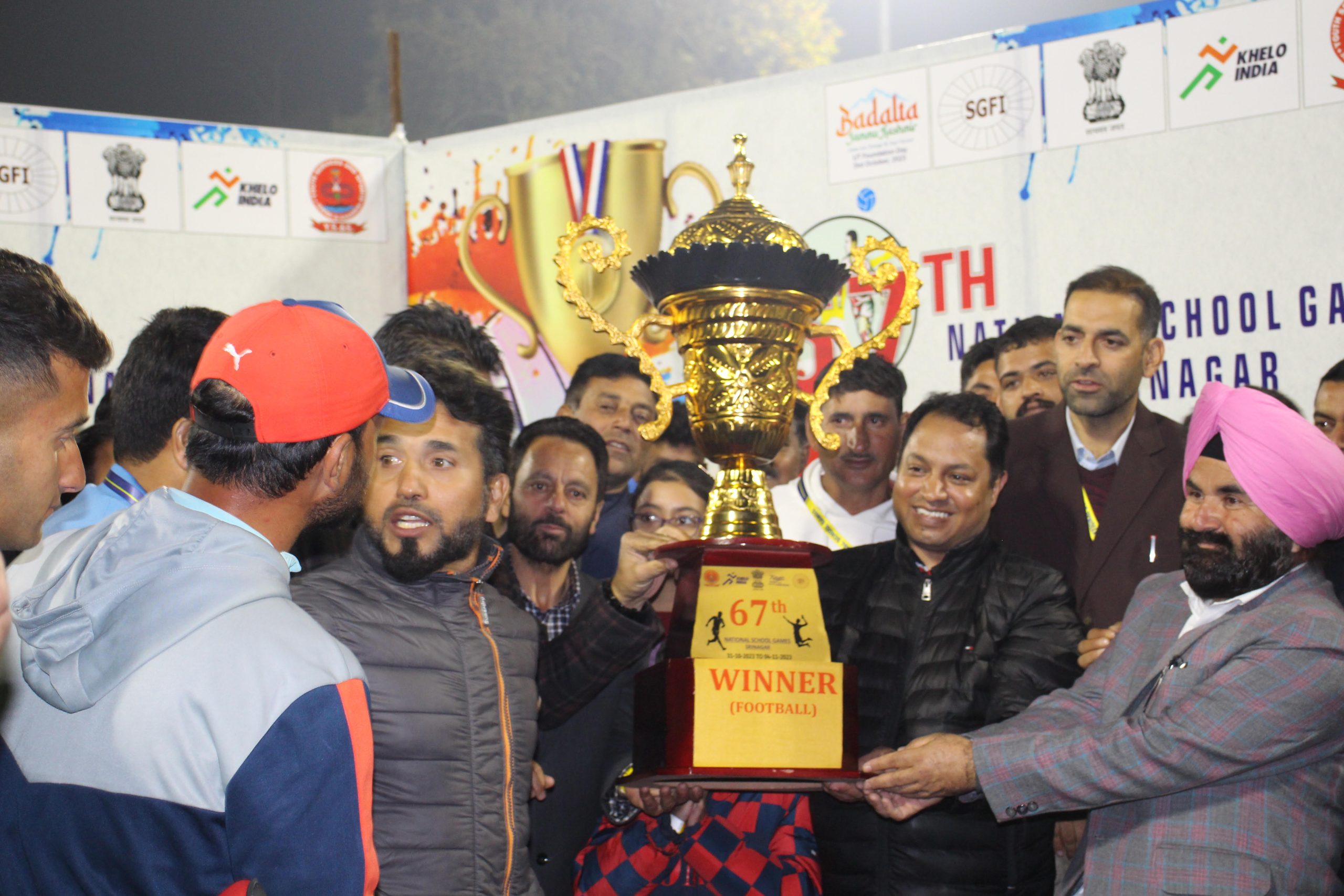 J&K wins maiden 67th National School Games in Football