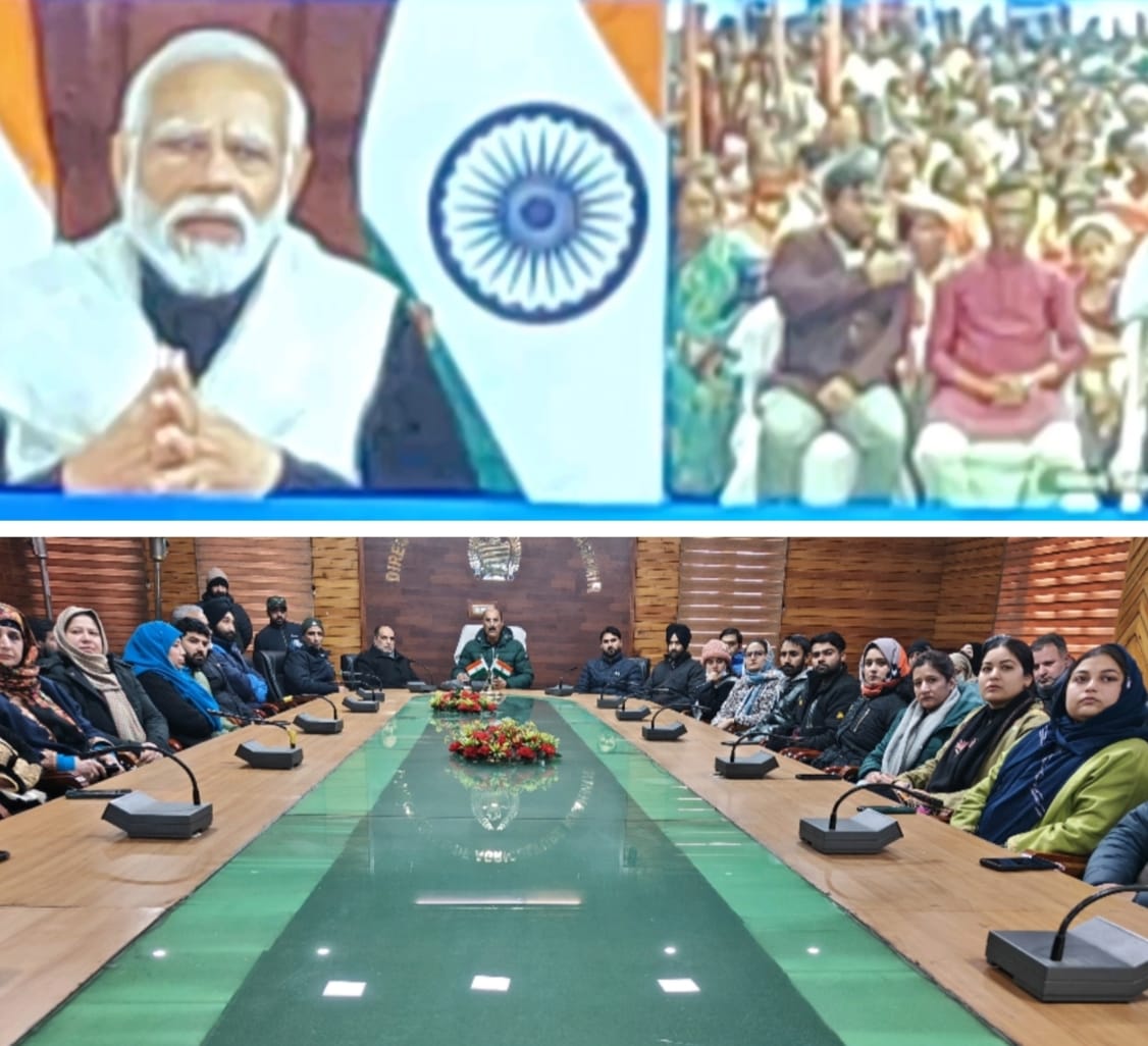 Agriculture Deptt Kmr organises event under Viksit Bharat Sankalp Yatra