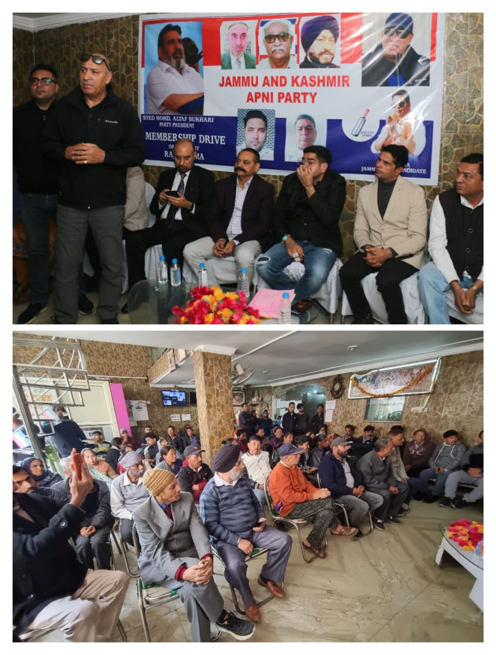 Restore democratic system in J&K: Usman Majid
