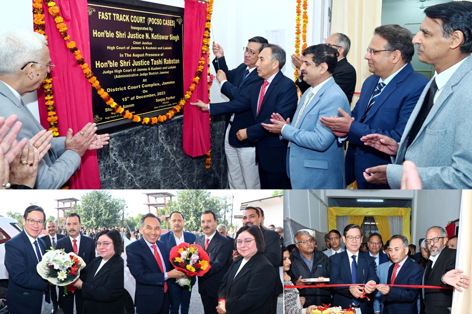 Chief Justice inaugurates ‘Fast Track Court (POCSO Cases) at DCC Jammu