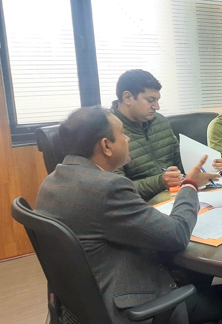 Div Com reviews land acquisition issues of NHAI for different Road projects