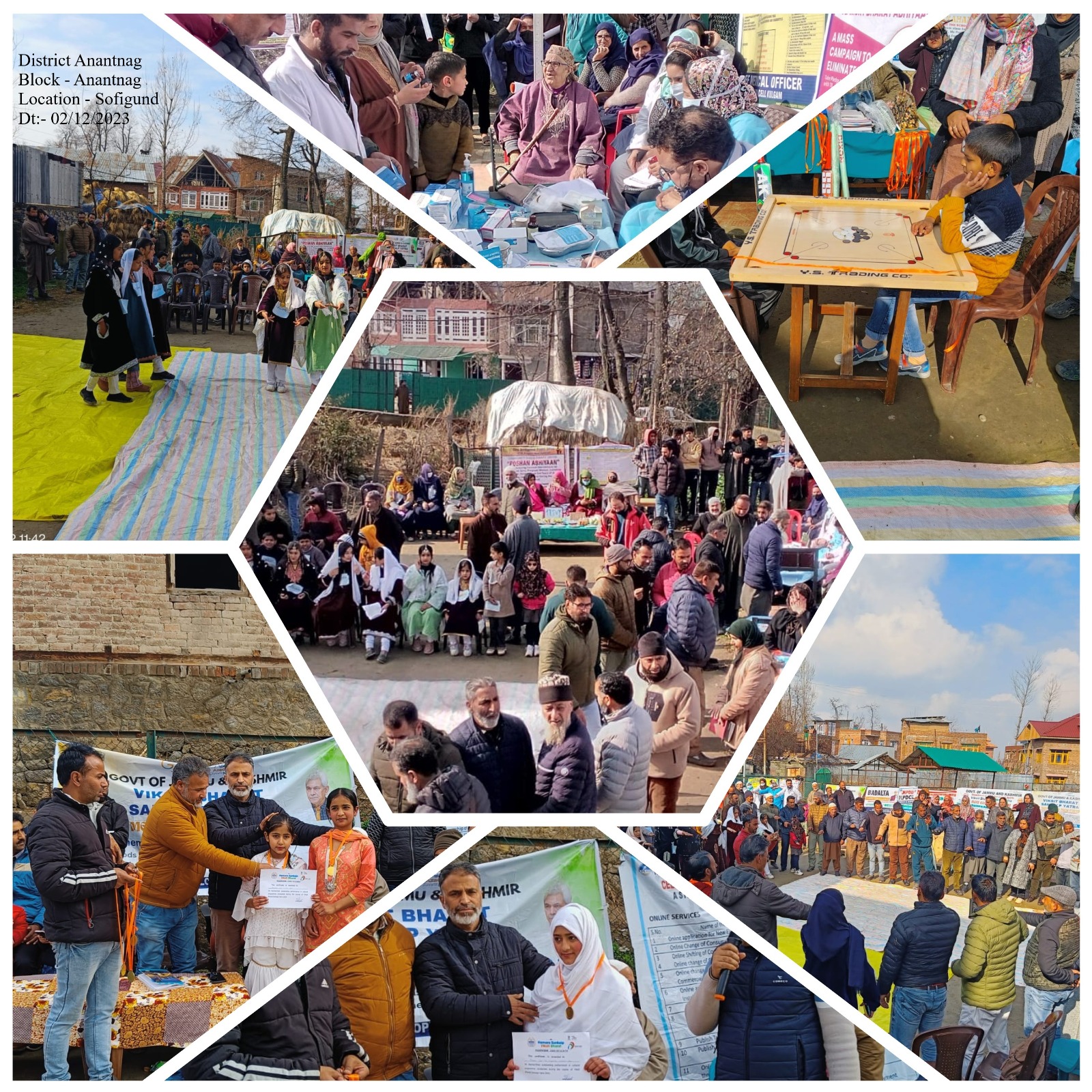 Empowering stories unfold in District Anantnag through ‘Viksit Bharat Sankalp Yatra’