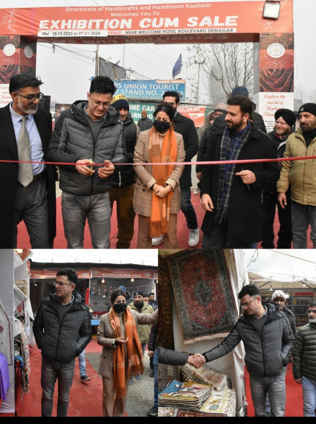 Handicrafts & Handloom Exhibition inaugurated at Boulevard