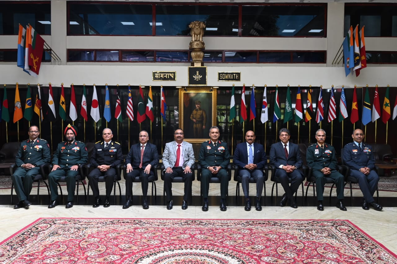 Dilbag Singh (DGP retd) attends Internal Security Seminar at DSSC, Tamil Nadu