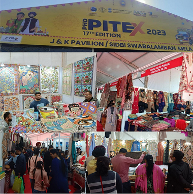 J&K exhibitors sponsored by JKTPO earn spotlight at PITEX Amritsar-2023