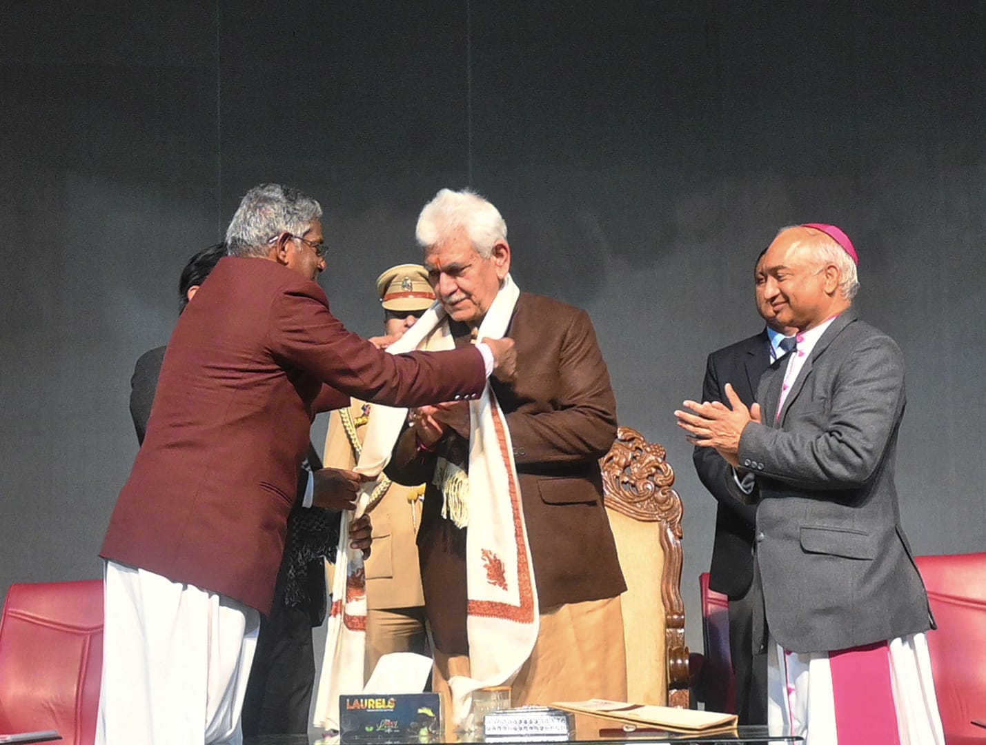 LG attends Christmas event organised by ‘All J&K Christian Sabha’ at Jammu