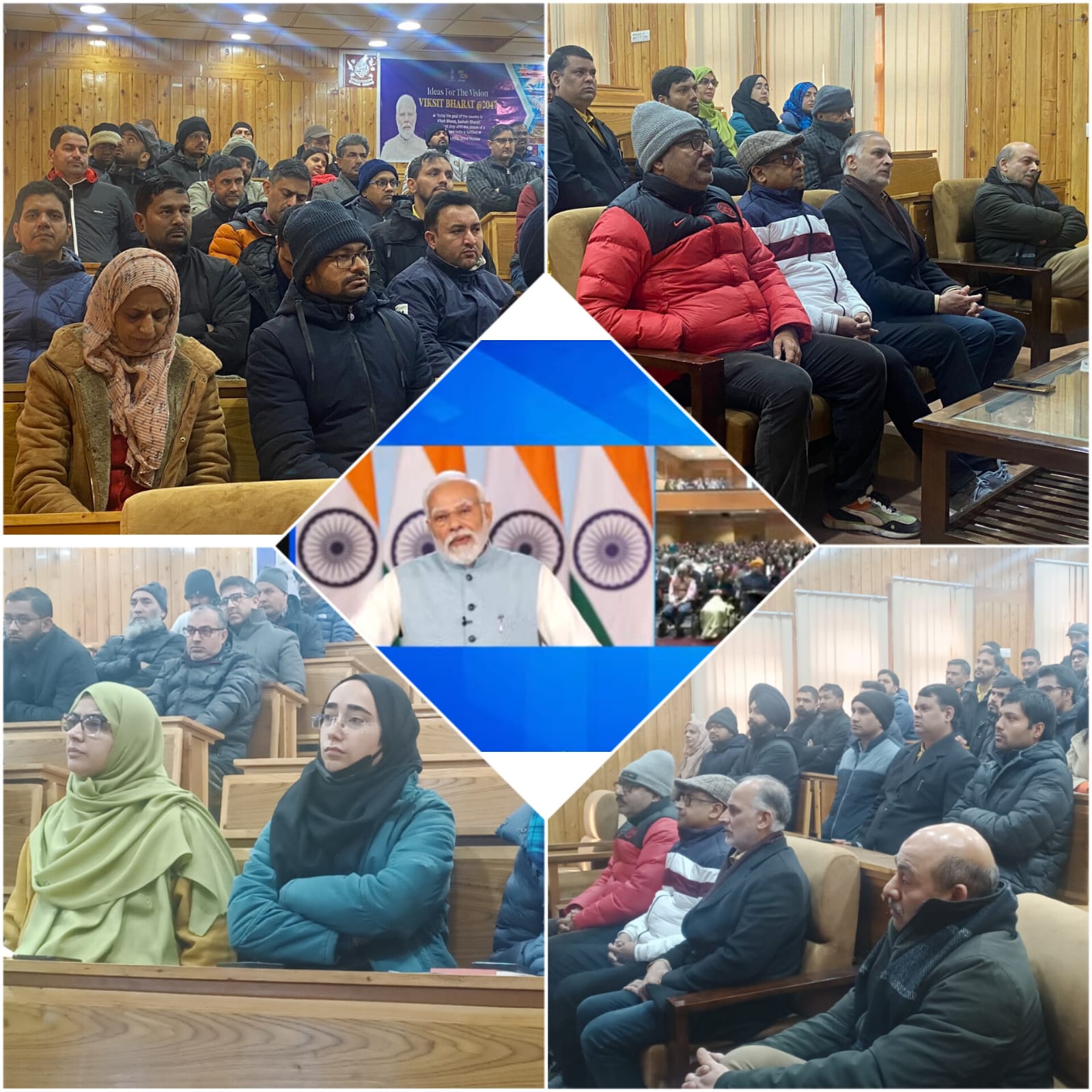 NIT Srinagar staff attends PM’s ‘Viksit Bharat@2047’ workshop