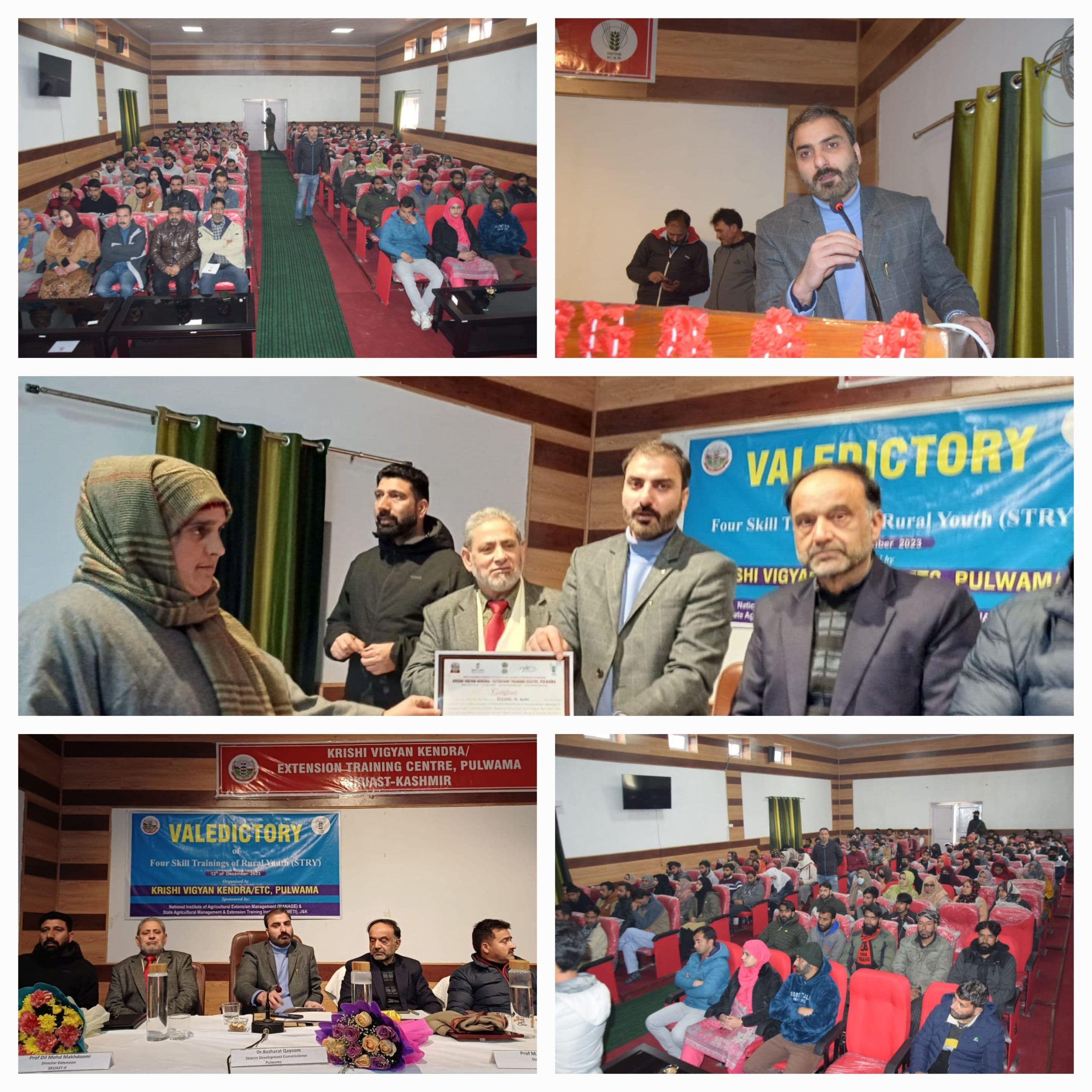 SKUAST Kashmir empowers rural youth with skill-development training progs