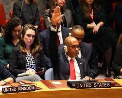 US vetoes UNSC resolution calling for immediate humanitarian ceasefire in war-torn Gaza