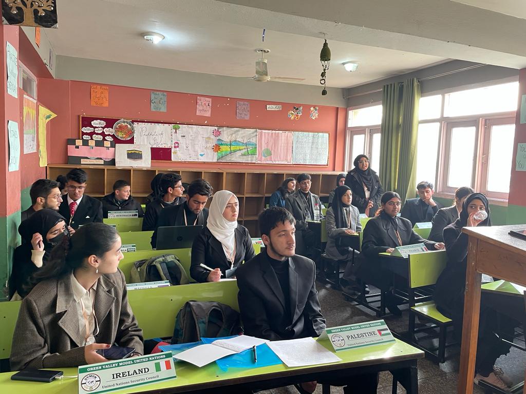 GVEI hosts Green Valley Model United Nations-2023