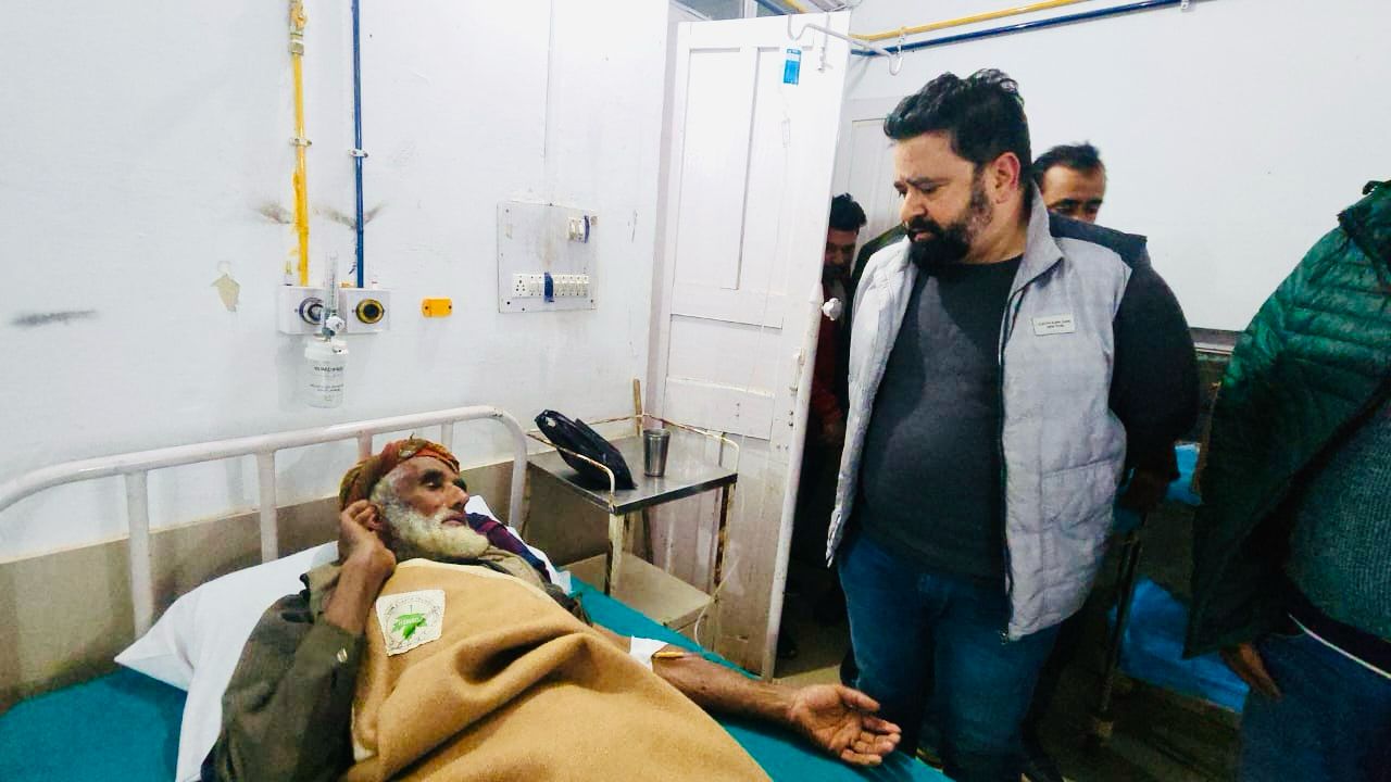 Ajaz Jan visits families of Poonch tragedy, calls for justice, support