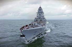 Indigenously-built guided missile destroyer INS Imphal to be commissioned on Tuesday