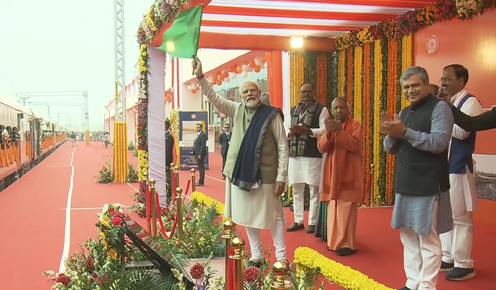 PM Modi virtually flags off second Vande Bharat train in Katra