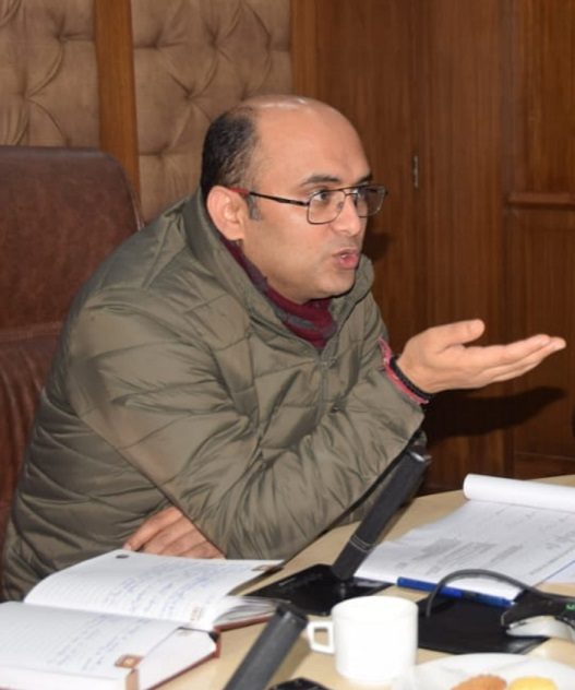 Bhupinder Kumar reviews implementation of PMGSY in J&K