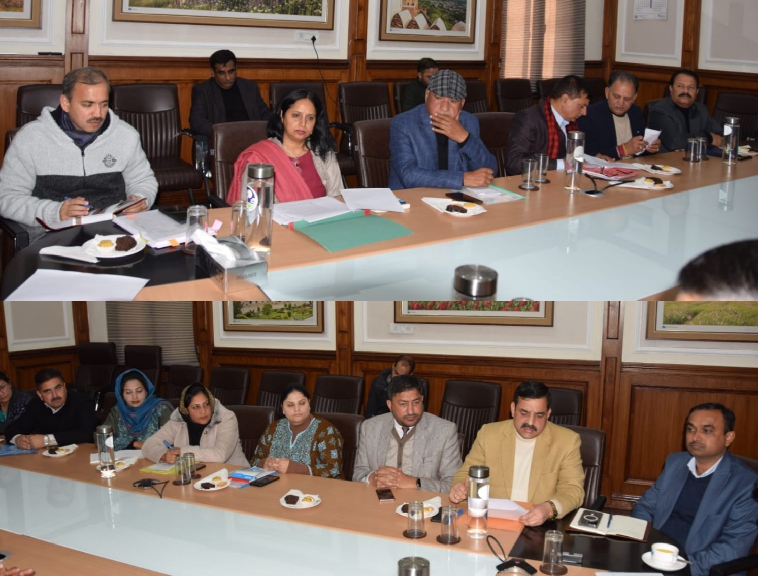 Chief Secretary listens to DDC Chairpersons from Jammu