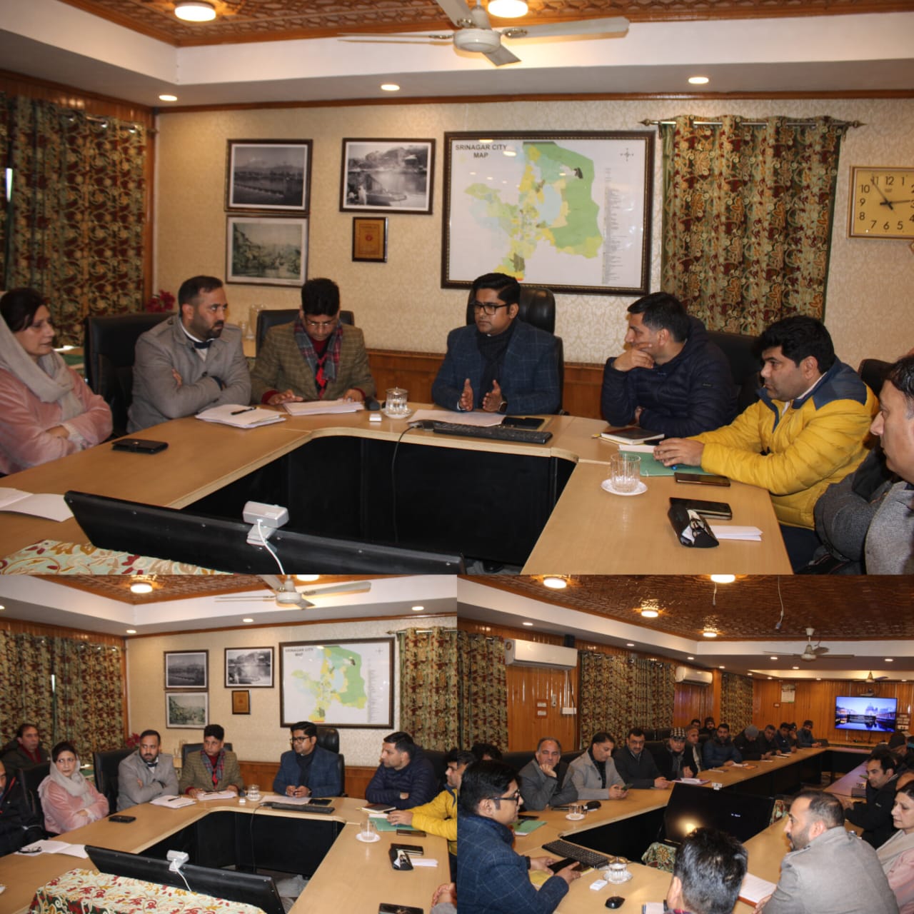 Commr SMC chairs introductory meeting with Municipal Officers