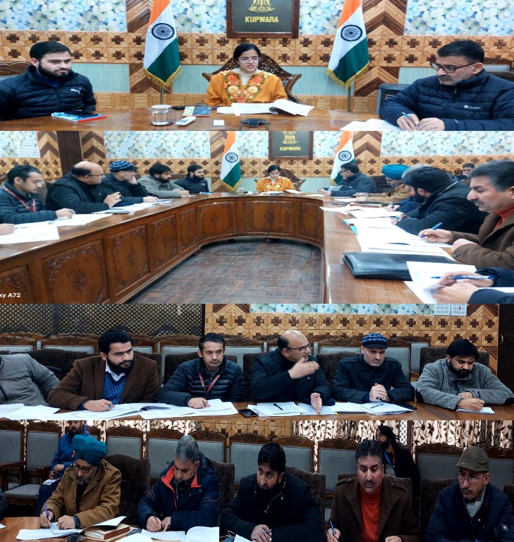 DC Kupwara chairs reviews saturation of KCC, AIFC
