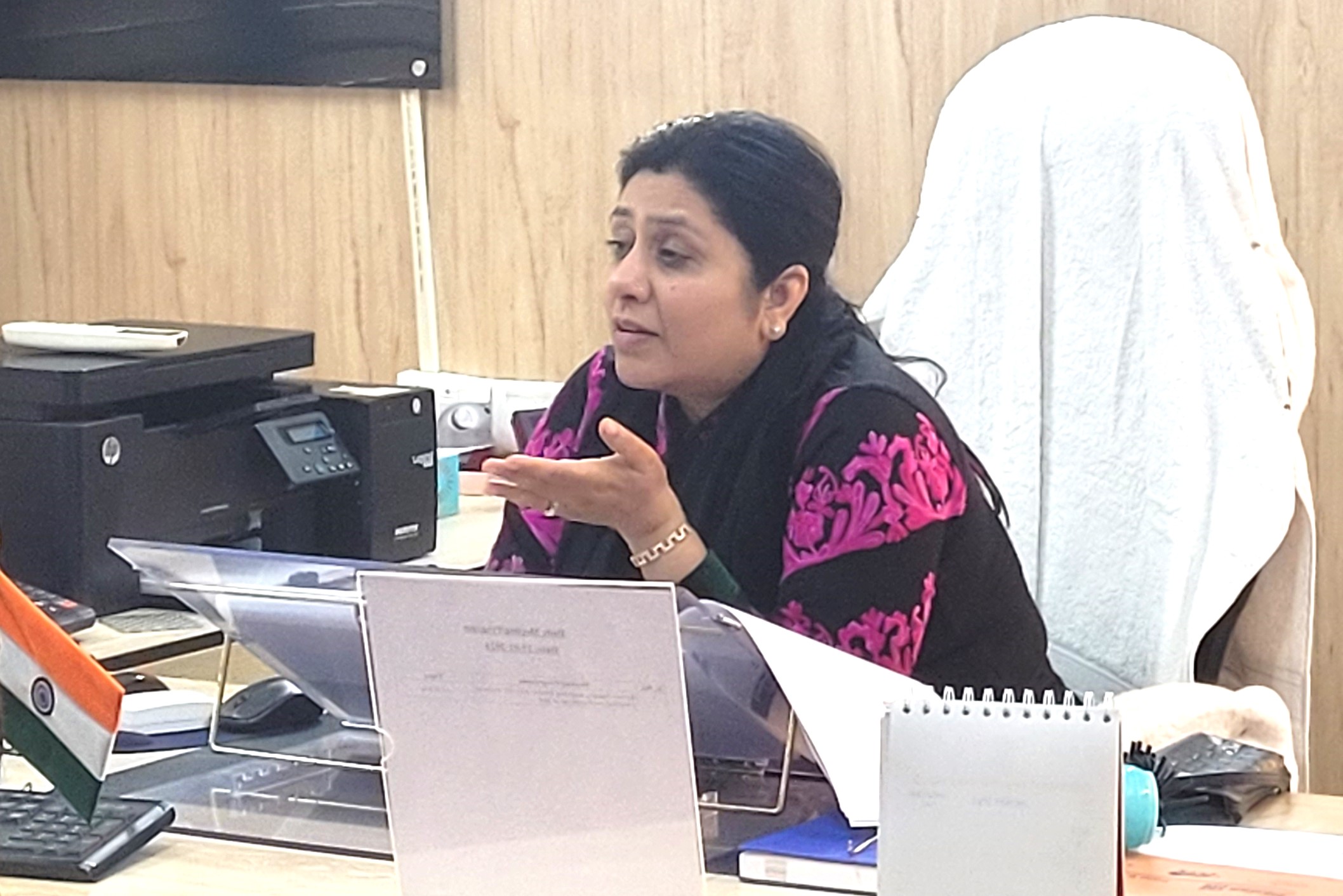 DG Rural Sanitation reviews district-wise progress under SBM-G Mission in J&K