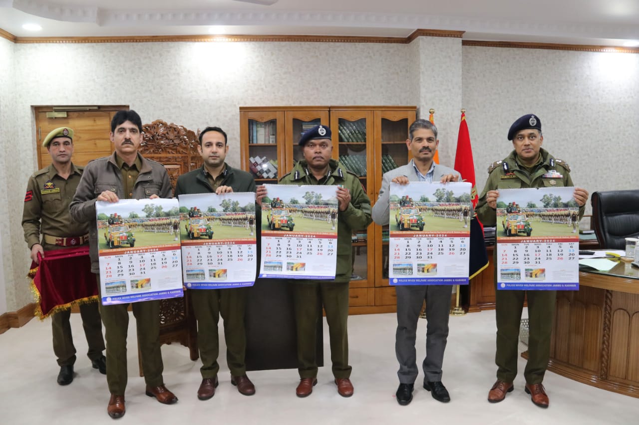 DGP unveils PWWA J&K calendar for 2024