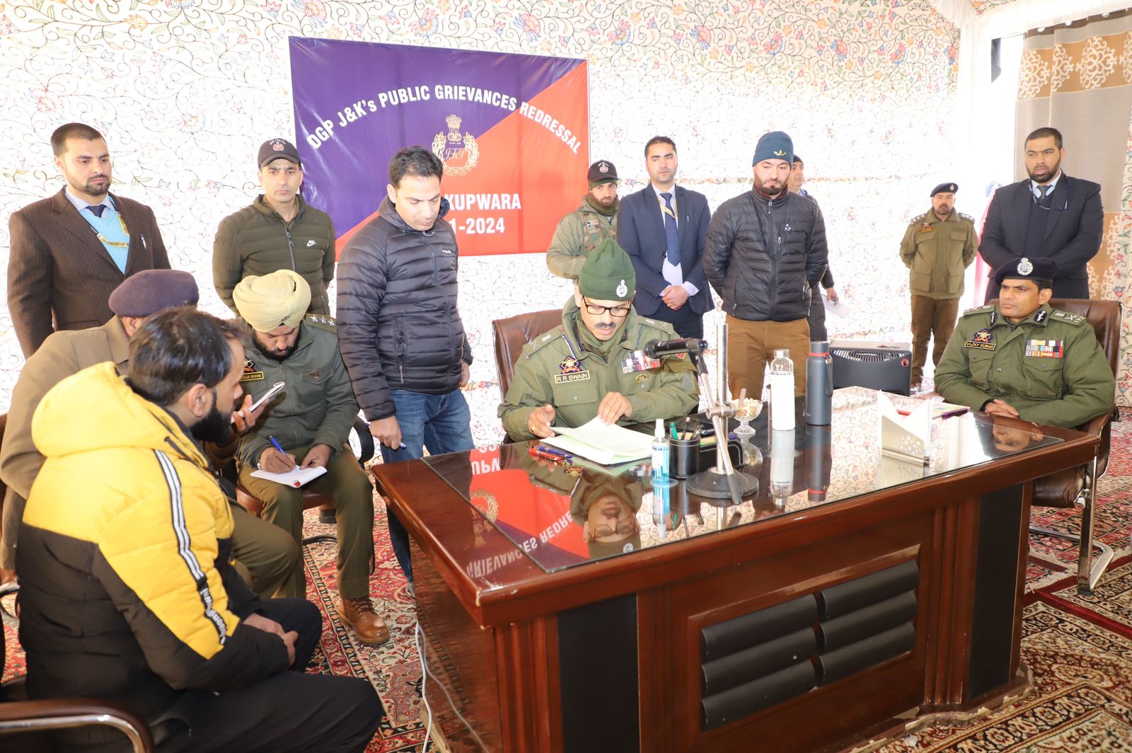 Holding grievance redressal prog at district-level aimed to improve Police services in far-flung areas: DGP 