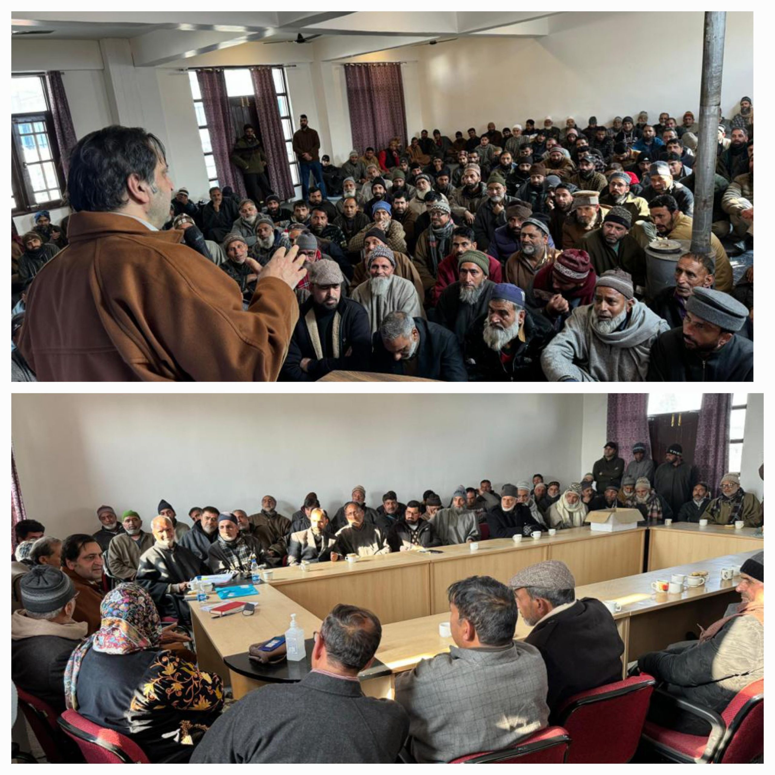 Sajad Lone prioritises grassroots impact in a series of constituency meetings