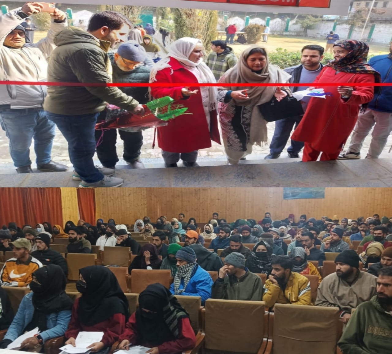 JD Employment Kashmir inaugurates job fair at Town Hall Kupwara