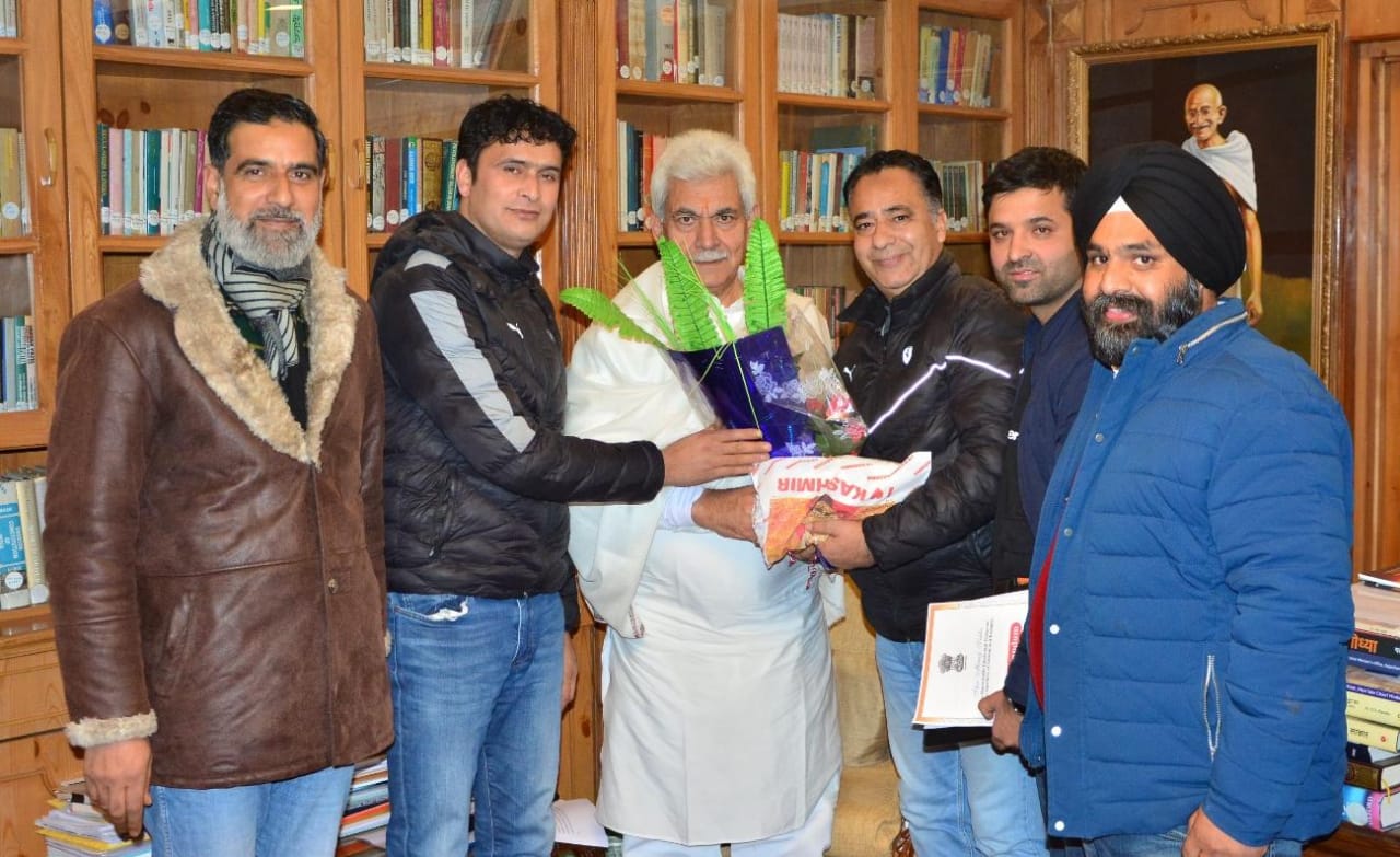 Delegation of JKSSB selected candidates call on LG