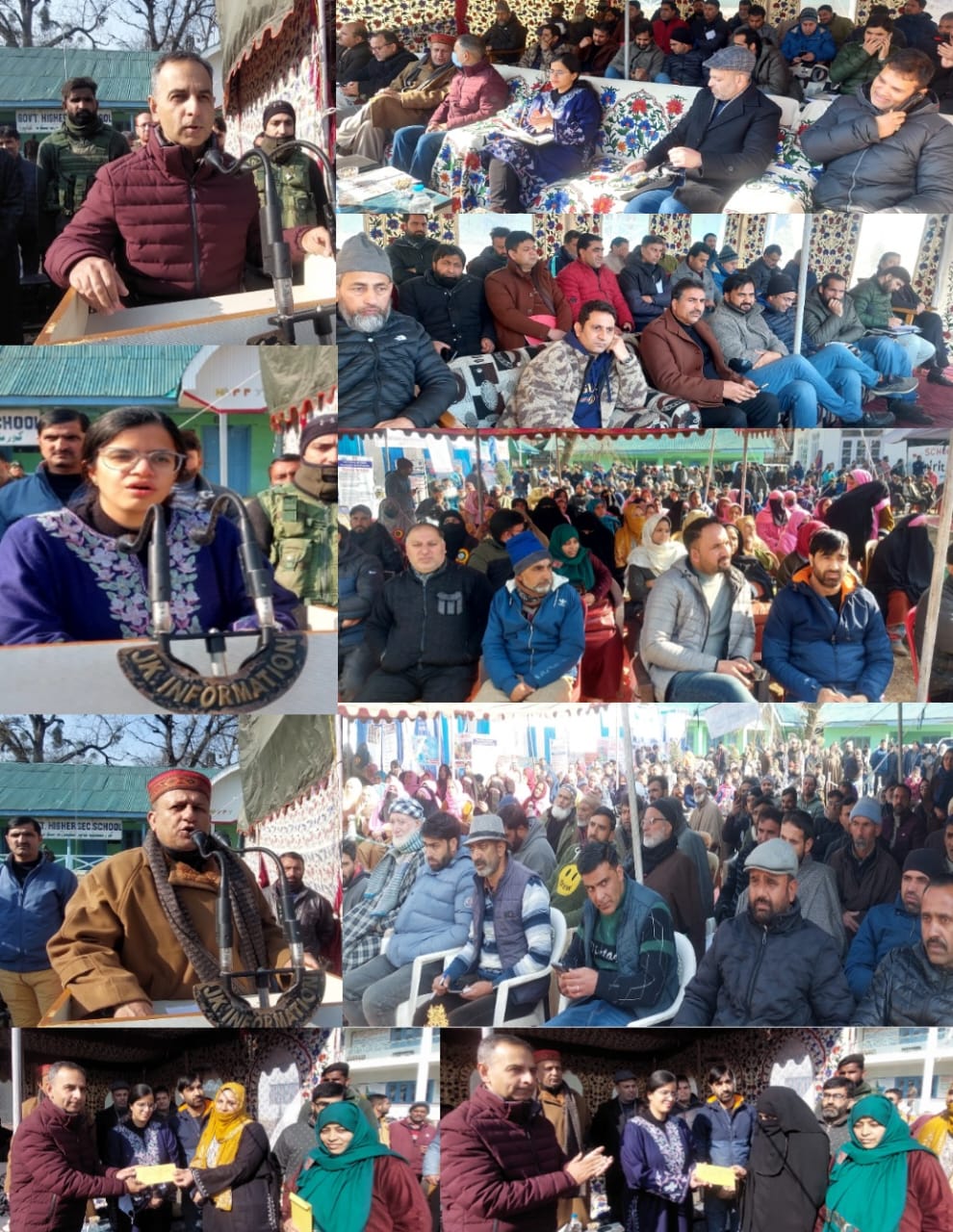 MD NHM chairs Mega Public Darbar at Kralpora, Kupwara
