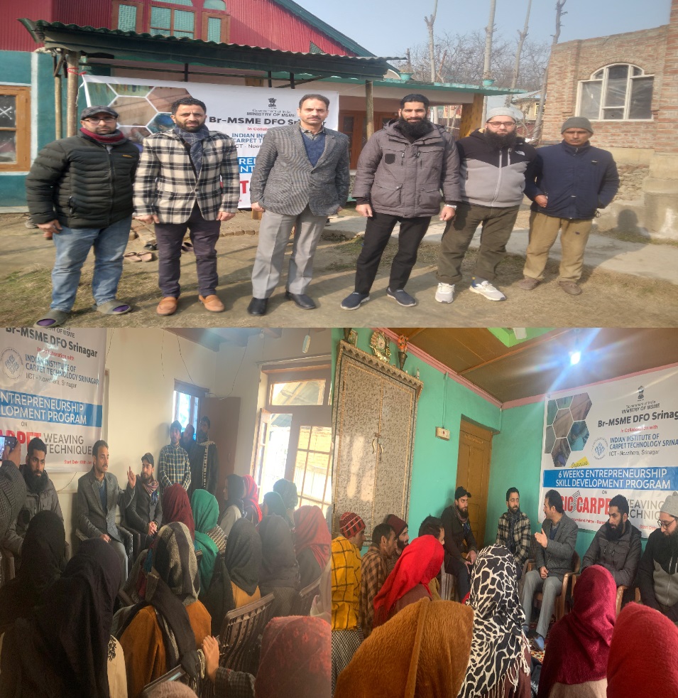 MSME DFO Sgr, IICT Sgr initiate two six-week ESDP for artisans