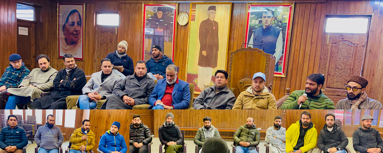 Salman chairs meeting of YNC functionaries at Nawa-e-Subha