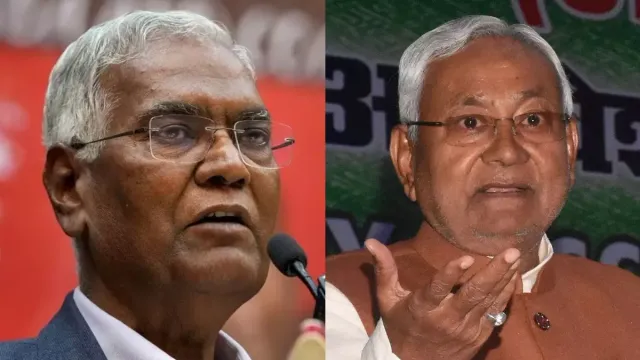 Nitish among top INDIA bloc leaders: CPI’s D Raja