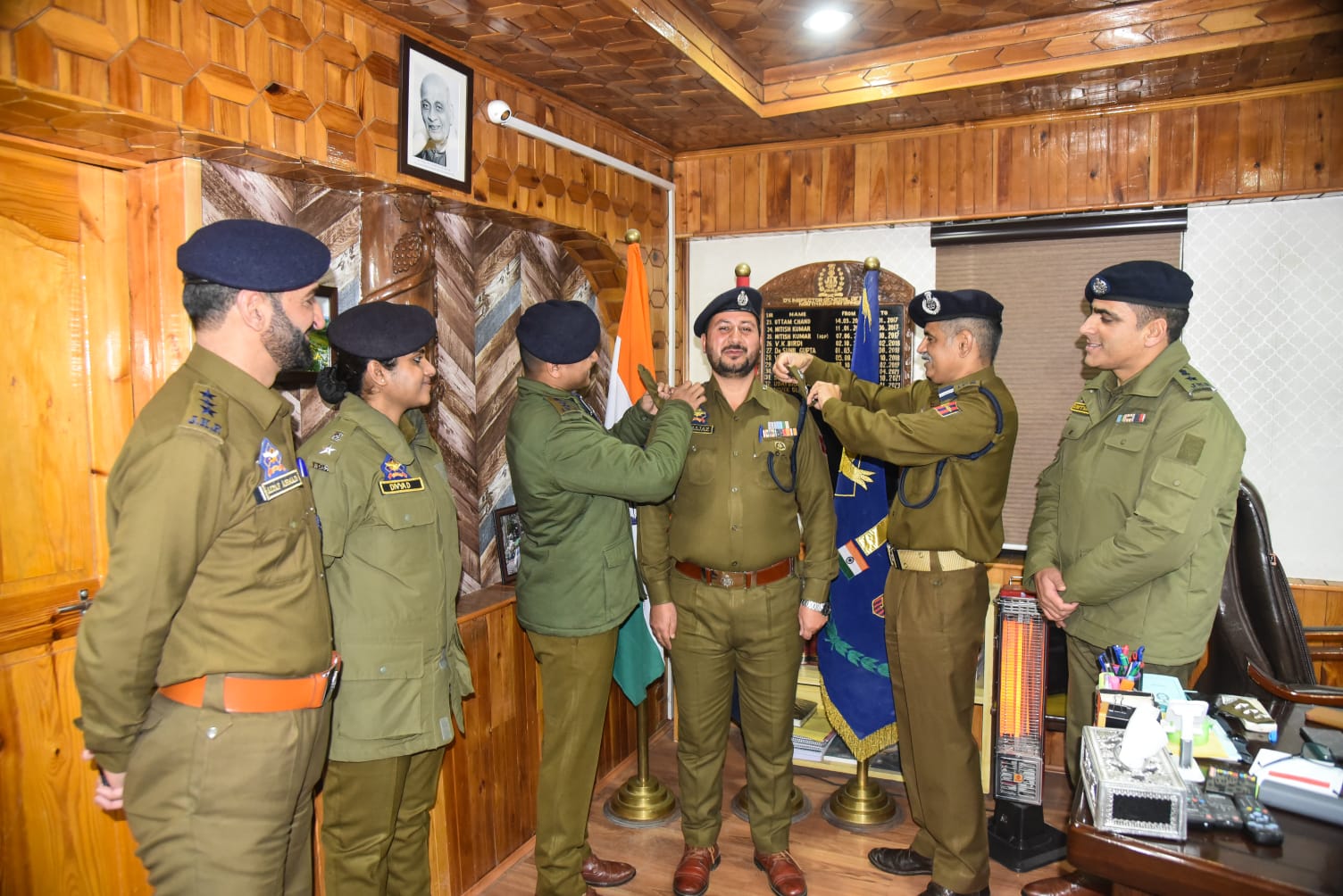 Pipping ceremony of newly promoted SP held at RPHQ Bla