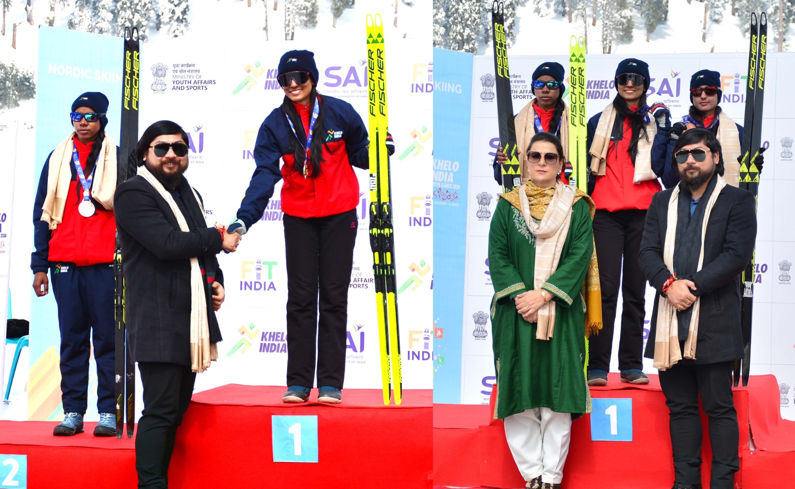 4th edition of Khelo India Winter Games Day 03: Karnataka leads medal tally with eight Gold medals