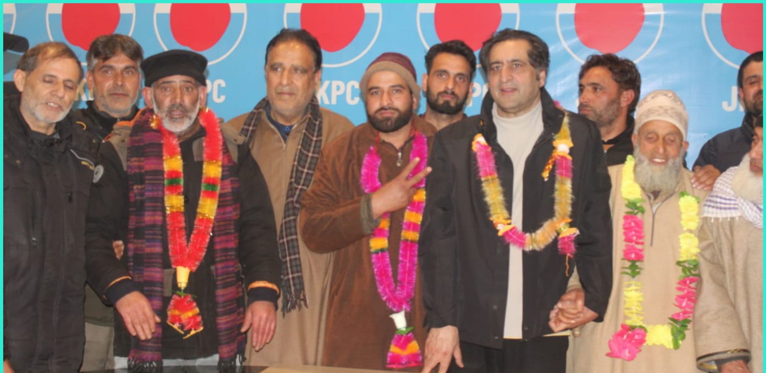 Sajad Lone welcomes new members from Karnah