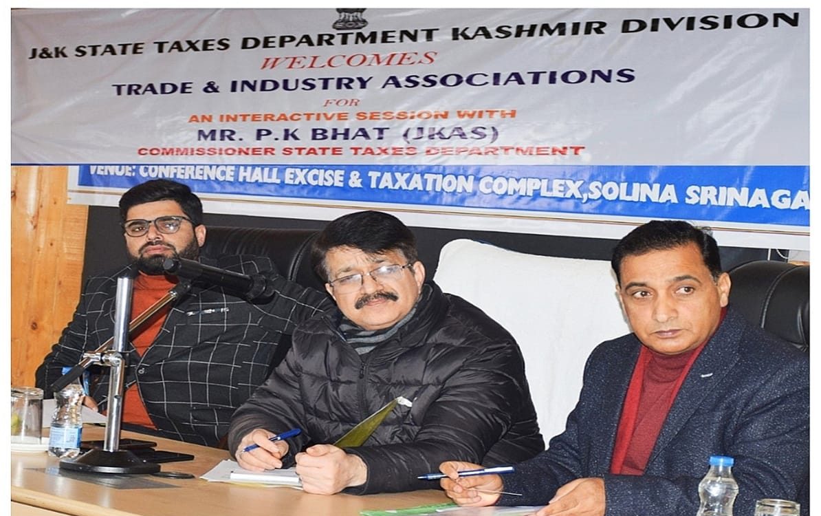Commissioner State Taxes Deptt holds interaction with trade & industry associations