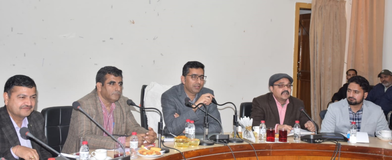 Dr Shahid reviews MGNREGA, SBM, IWMP, RGSA & NRLM plans at Rajouri