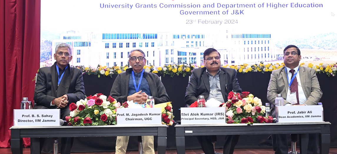 IIM Jammu host National Conference on NEP 2020 implementation in J&K, Ladakh