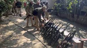 Manipur Police commandos lay down arms in protest against abduction of ASP