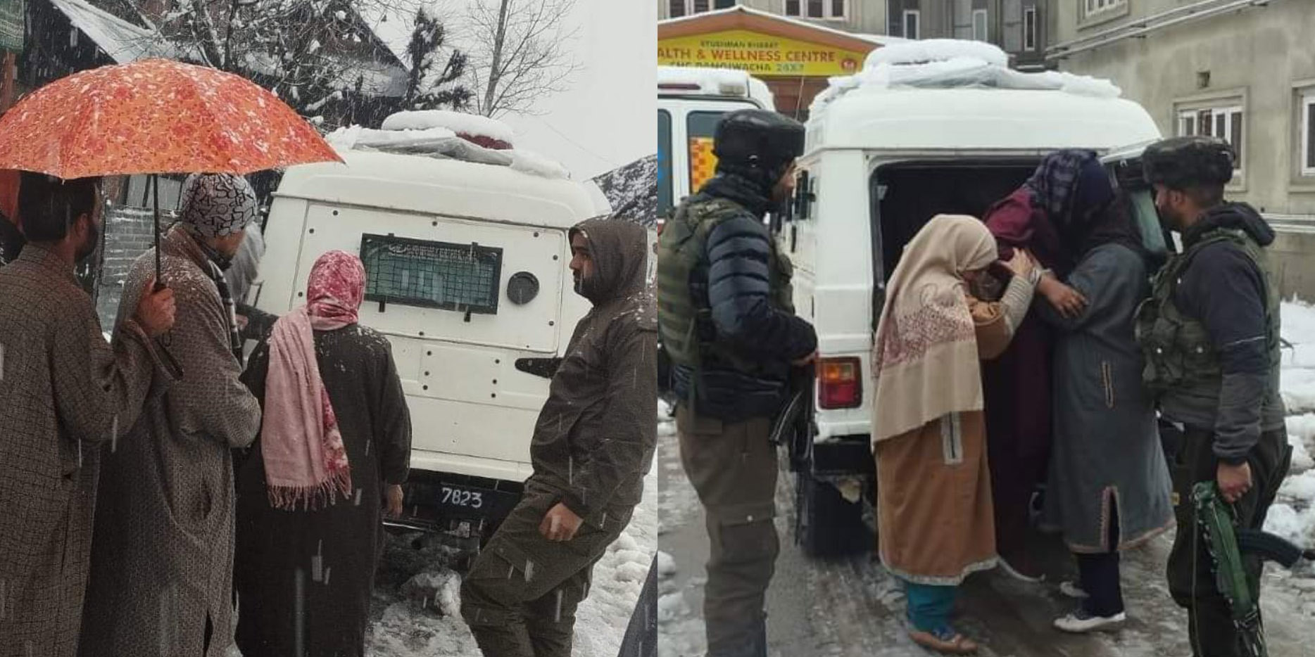 Pregnant woman evacuated in Sopore amid heavy snowfall