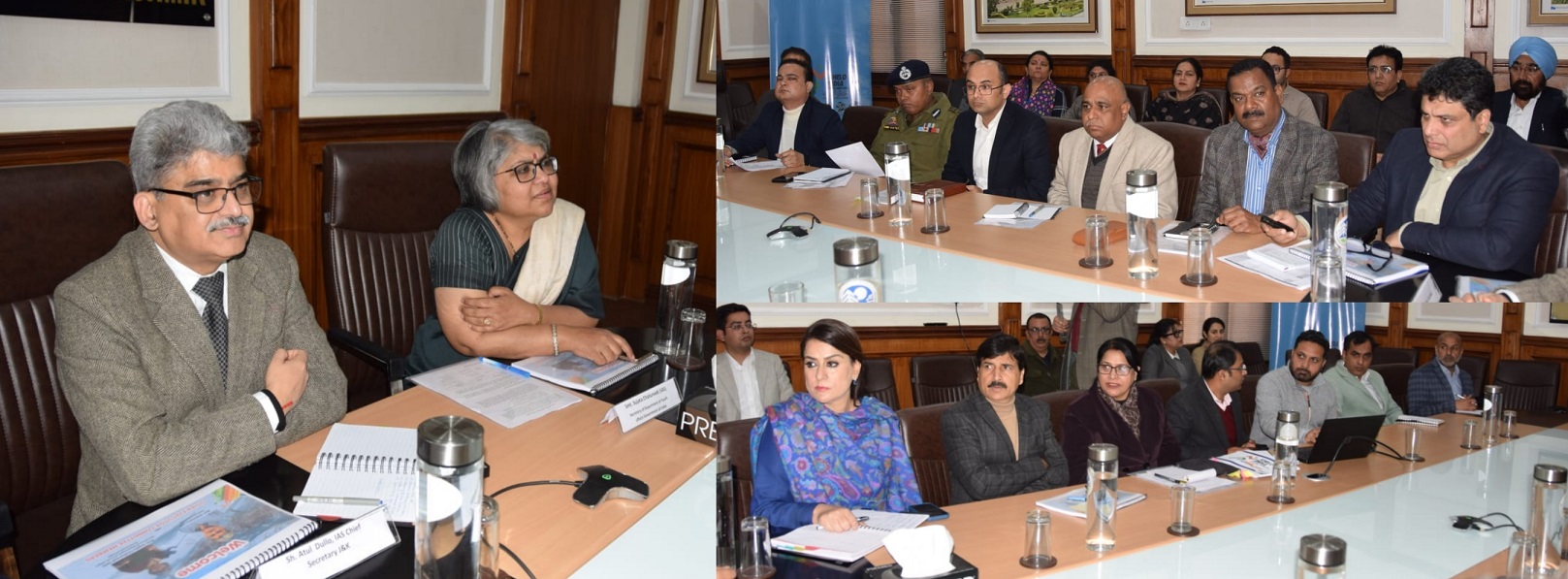 Union Secretary, CS co-chair Executive Committee level meeting to review preparations