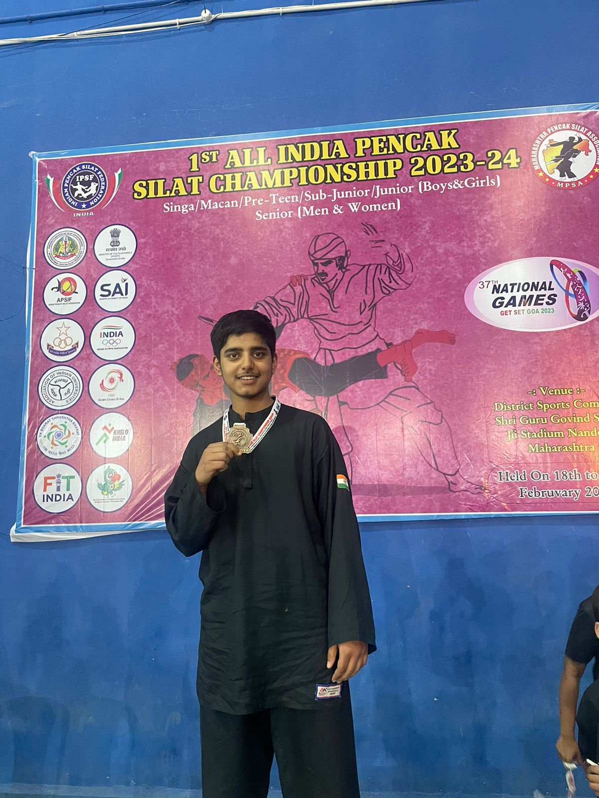 13-year-old Faheem Zahoor from Ganderbal wins gold at National level