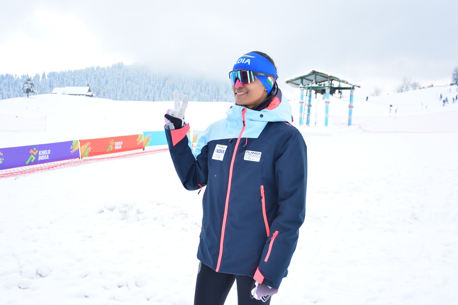 Why Karnataka’s Thekkada Bhavani Nanjugunda is the queen of Nordic skiing in India