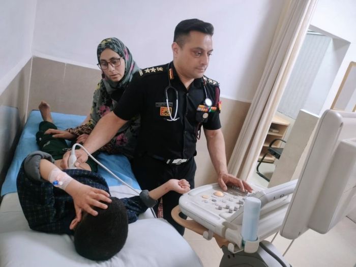 Indian Army facilitates life-saving medical assistance for 9-year-old Burhan