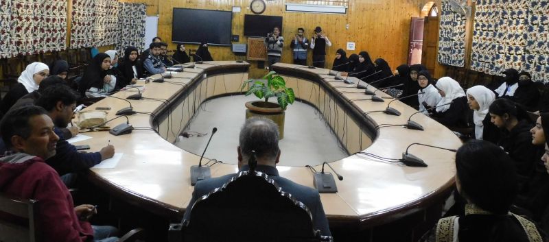 LS Elections 2024: Amar Singh College organizes declamation event