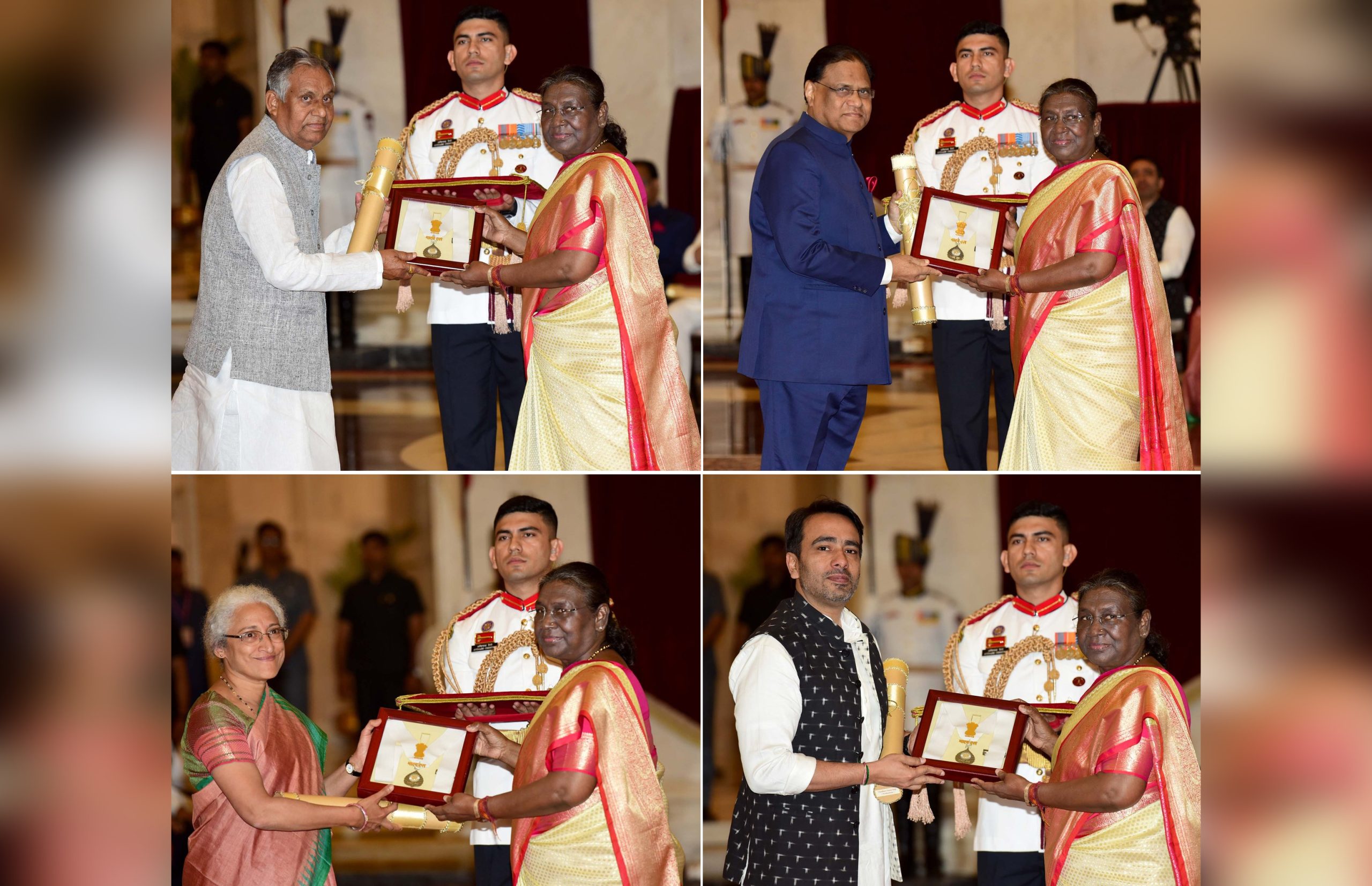 Prez confers Bharat Ratna on ex-PMs Narasimha Rao, Charan Singh, 2 others posthumously