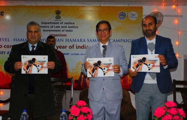 Chief Justice chairs Tele-Law cum Mela held under CSC-SPV campaign