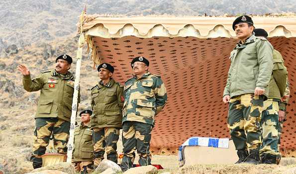 BSF Special DG reviews operational preparedness along LoC